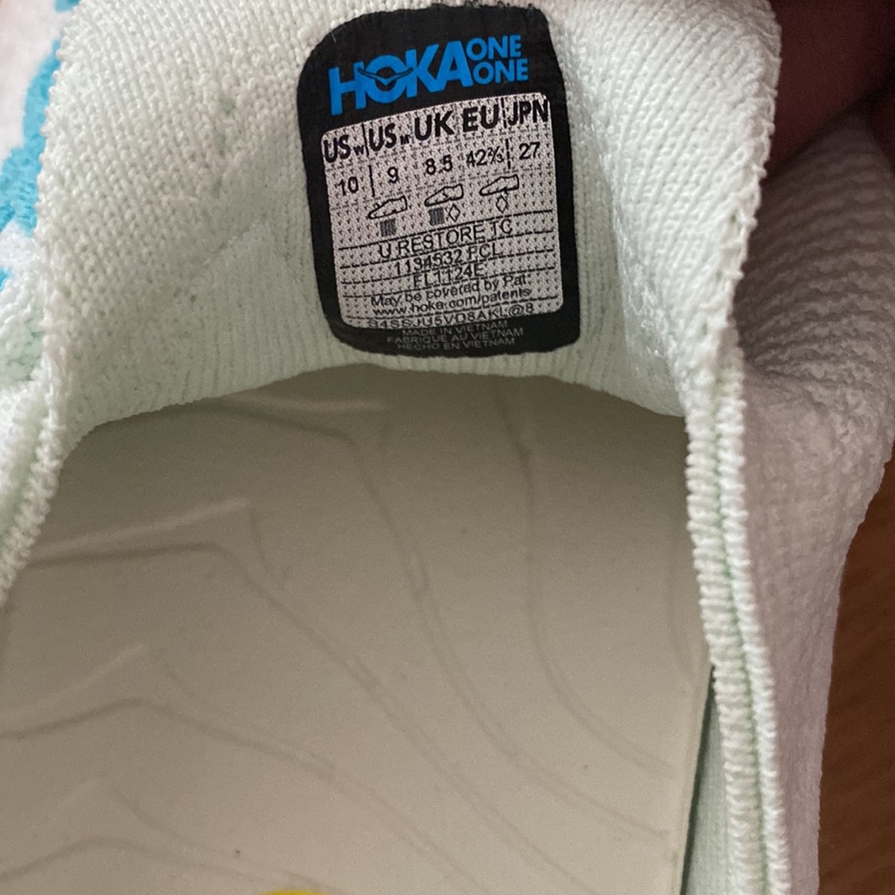 Hoka One One Restore TC Slip On Womens sneakers.Unisex - Picture 8 of 9